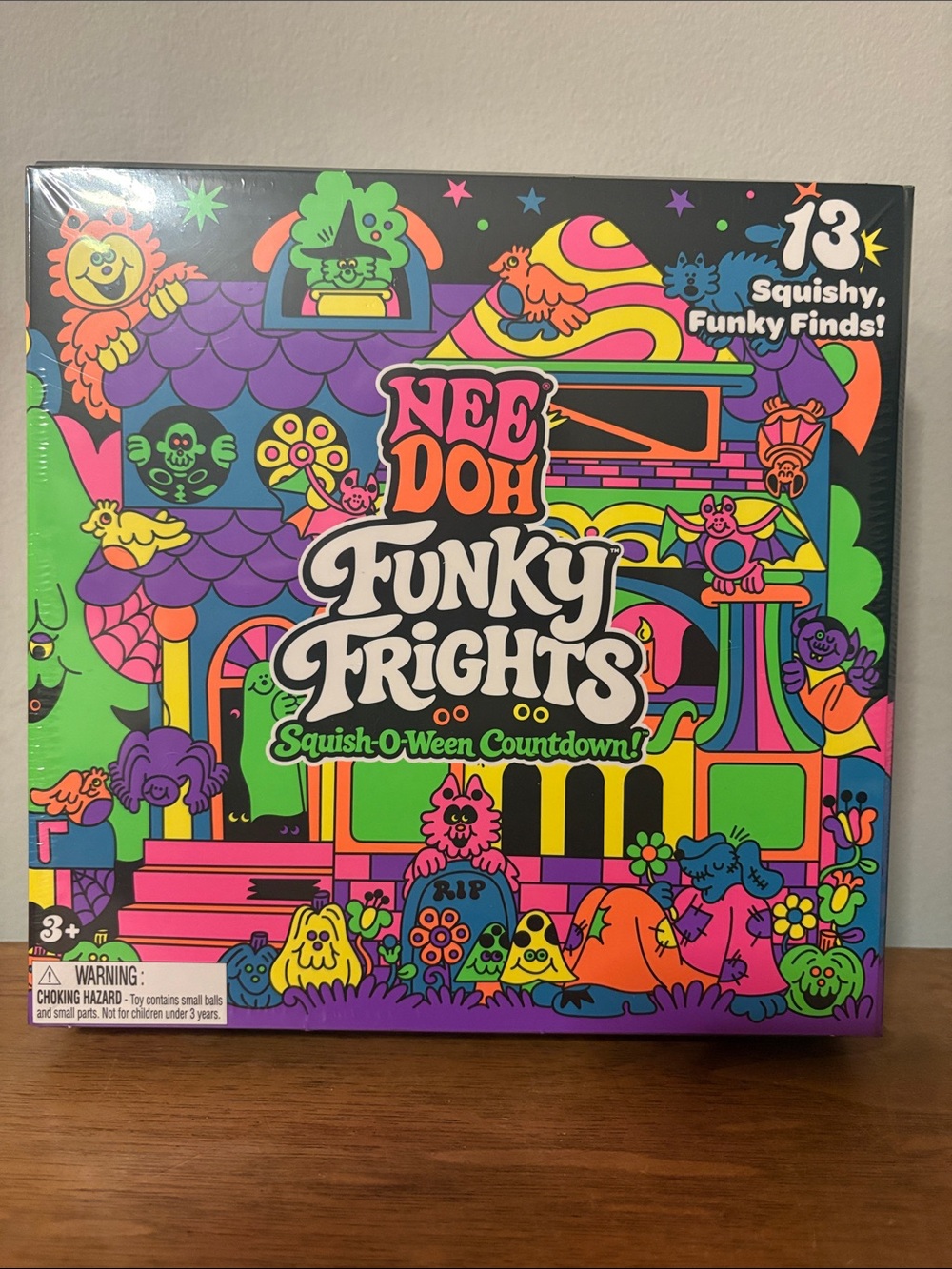 Needoh Funky Frights Squish-O-Ween Countdown